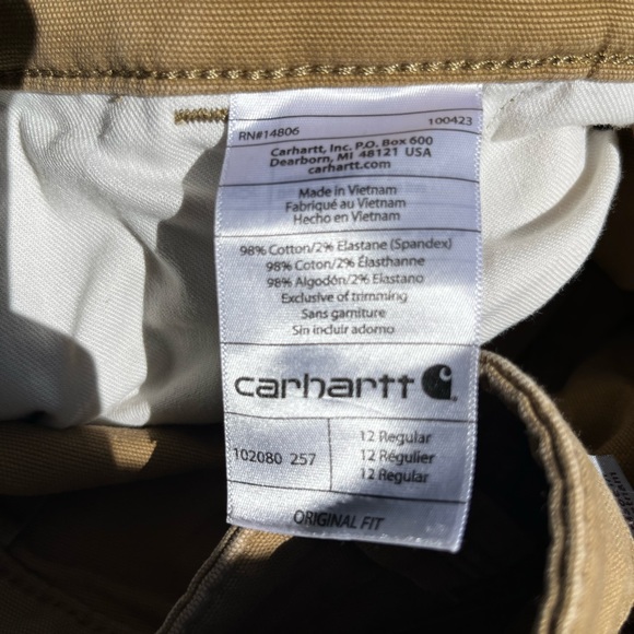 Carhartt tan work pants - Picture 5 of 5